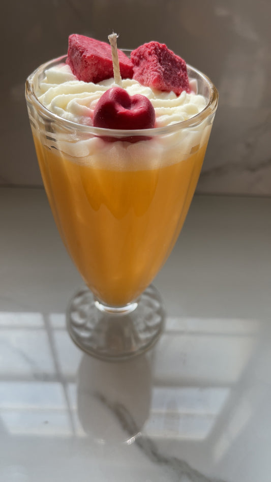 Sunrise Passion Milkshake Candle