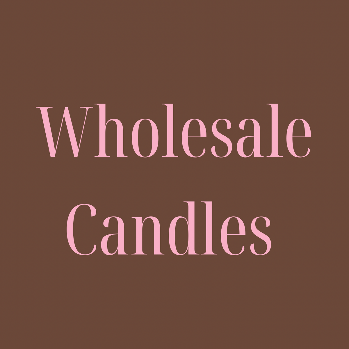 Wholesale Candles