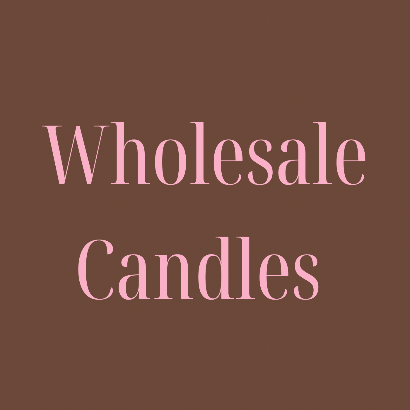 Wholesale Candles