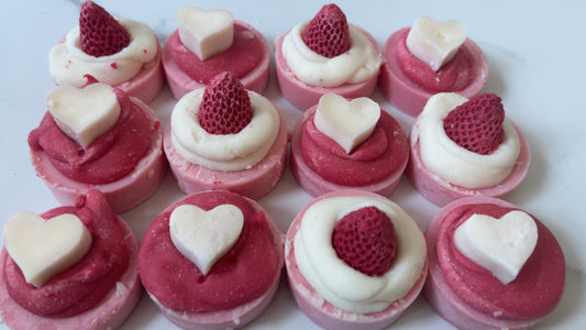 Valentines Upside Down Pineapple Oreo Bites 3 pk Wax Melts