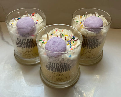 Sugar Birthday Candle 2 Wick