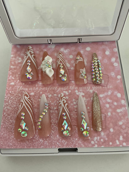 Wedding Press on Nails