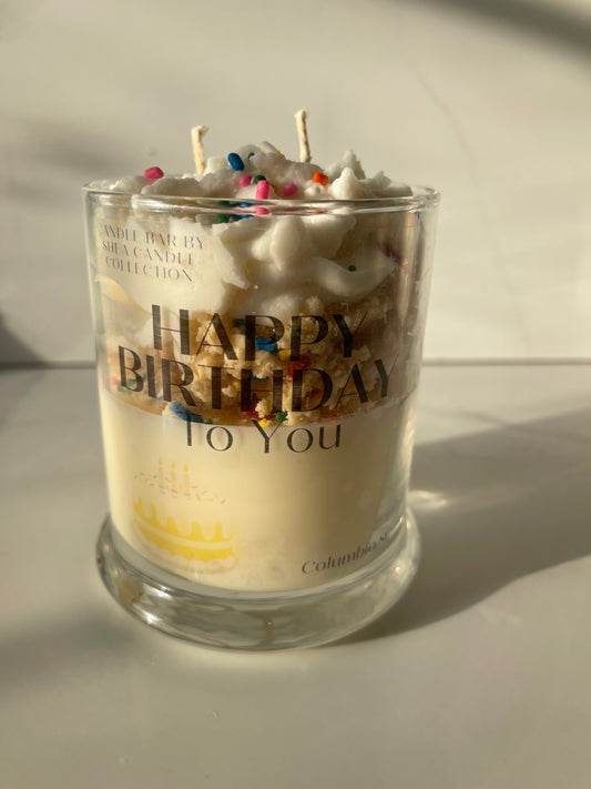 Happy Birthday Candle 2 Wick