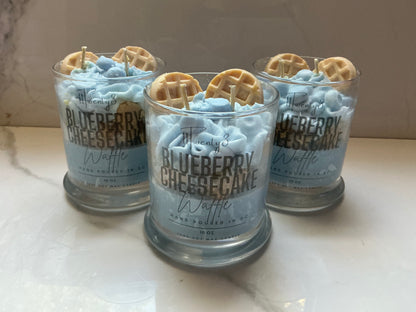 Blueberry Cheesecake Dessert Candle 2 Wick