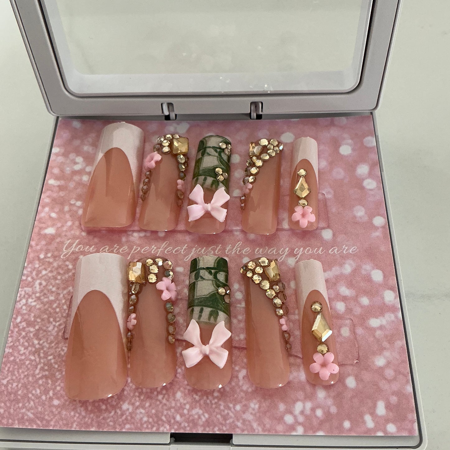 Money Nails Press on Nails