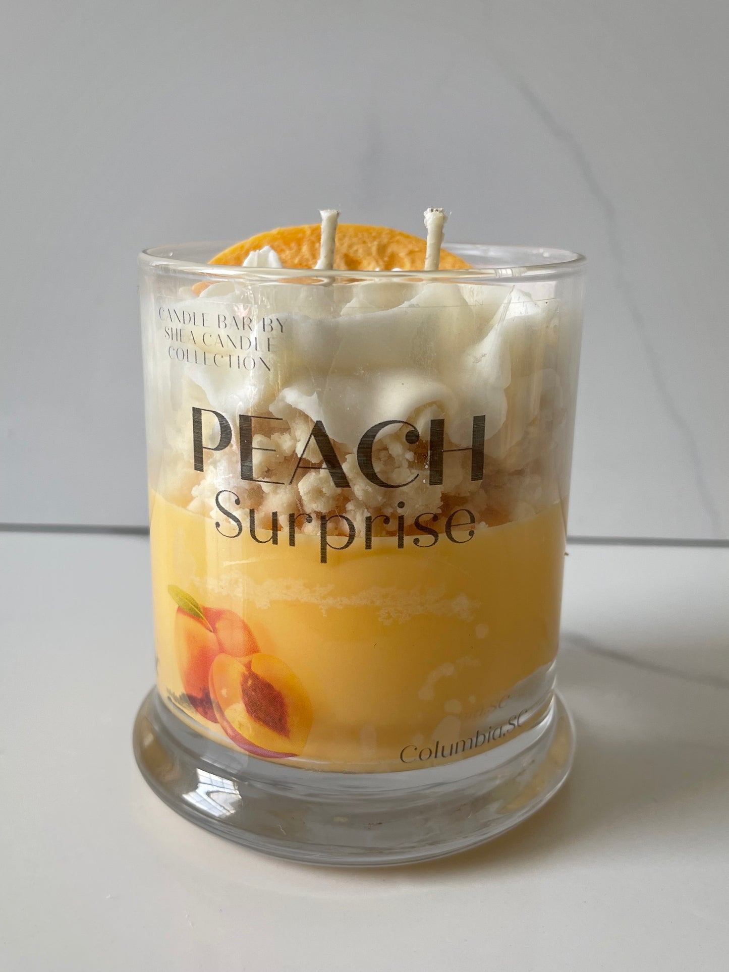 Peach Surprise Candle 2 Wick