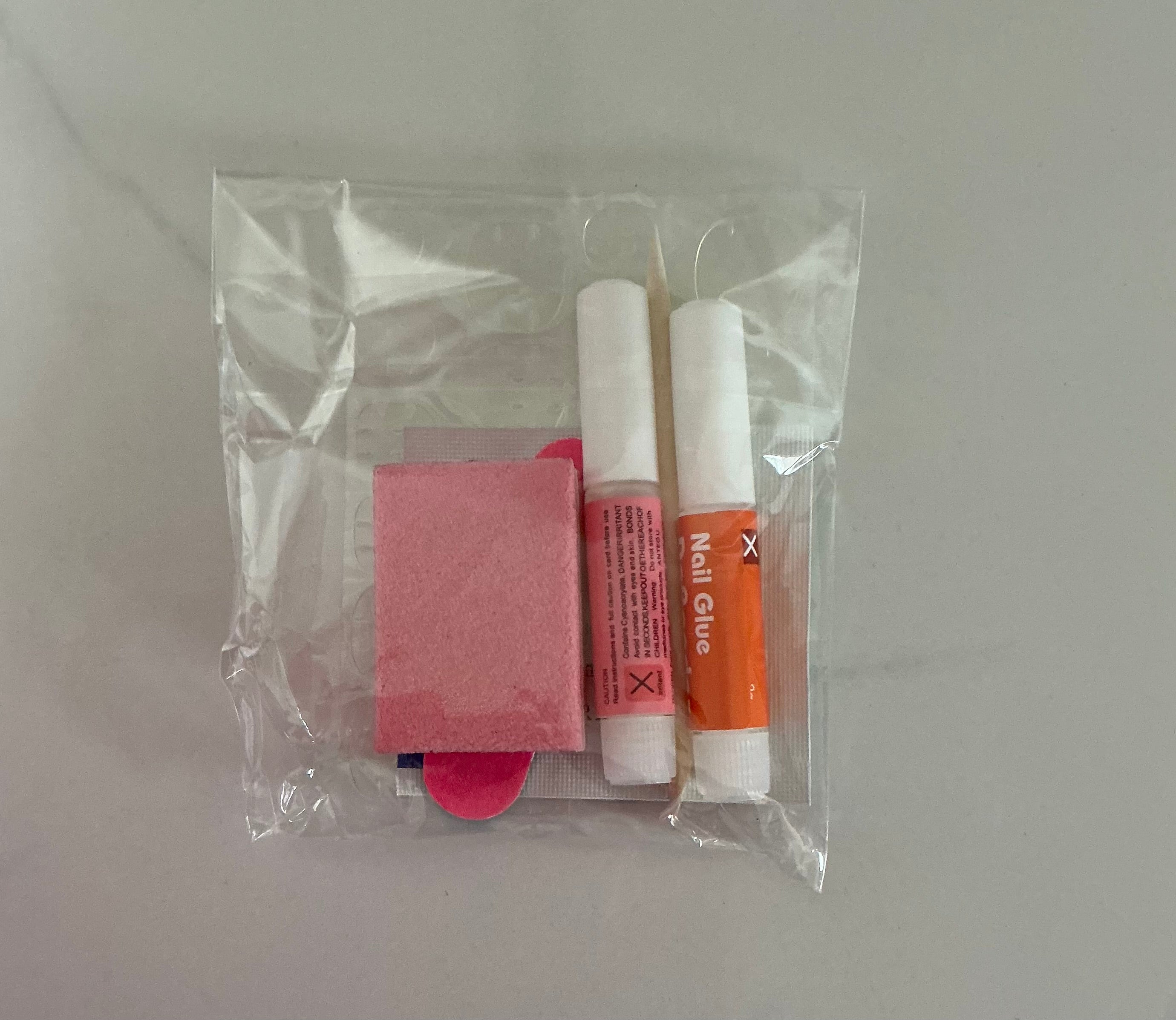 Short Pink Press on Nails