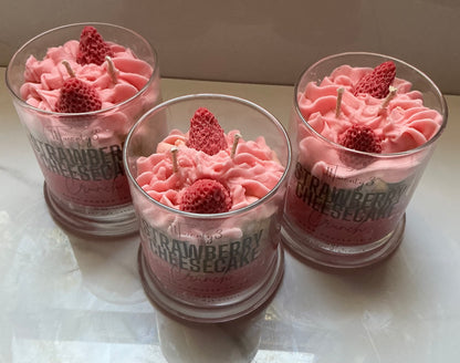 Strawberry Cheesecake Crunch Candle 2 Wick