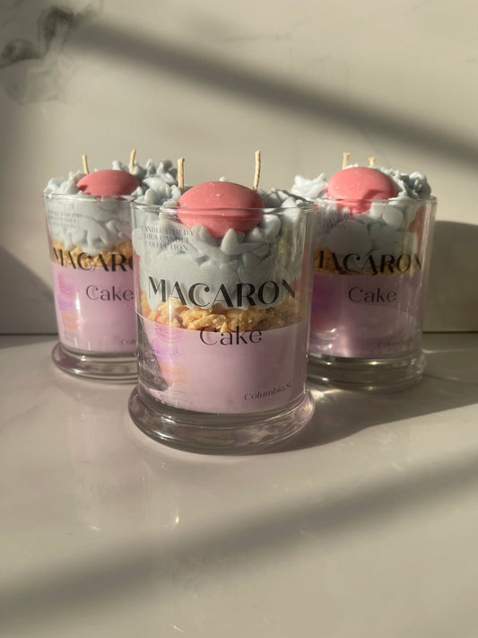 Macaron Cake Candle
