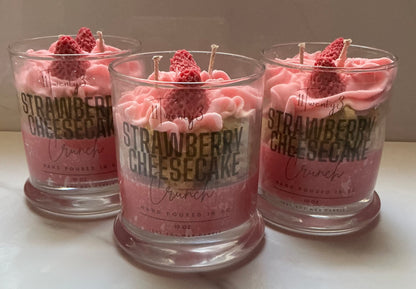 Strawberry Cheesecake Crunch Candle 2 Wick