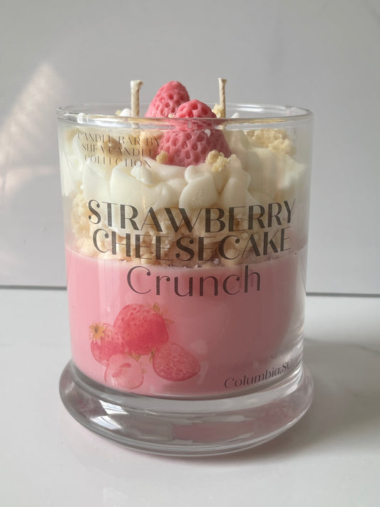 Strawberry Cheesecake Crunch Candle 2 Wick