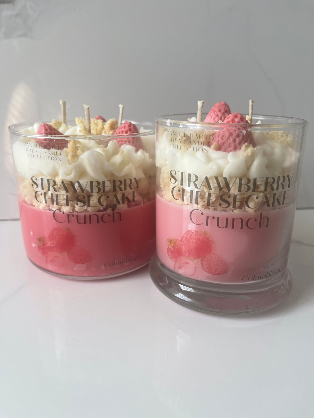 Strawberry Cheesecake Crunch Candle