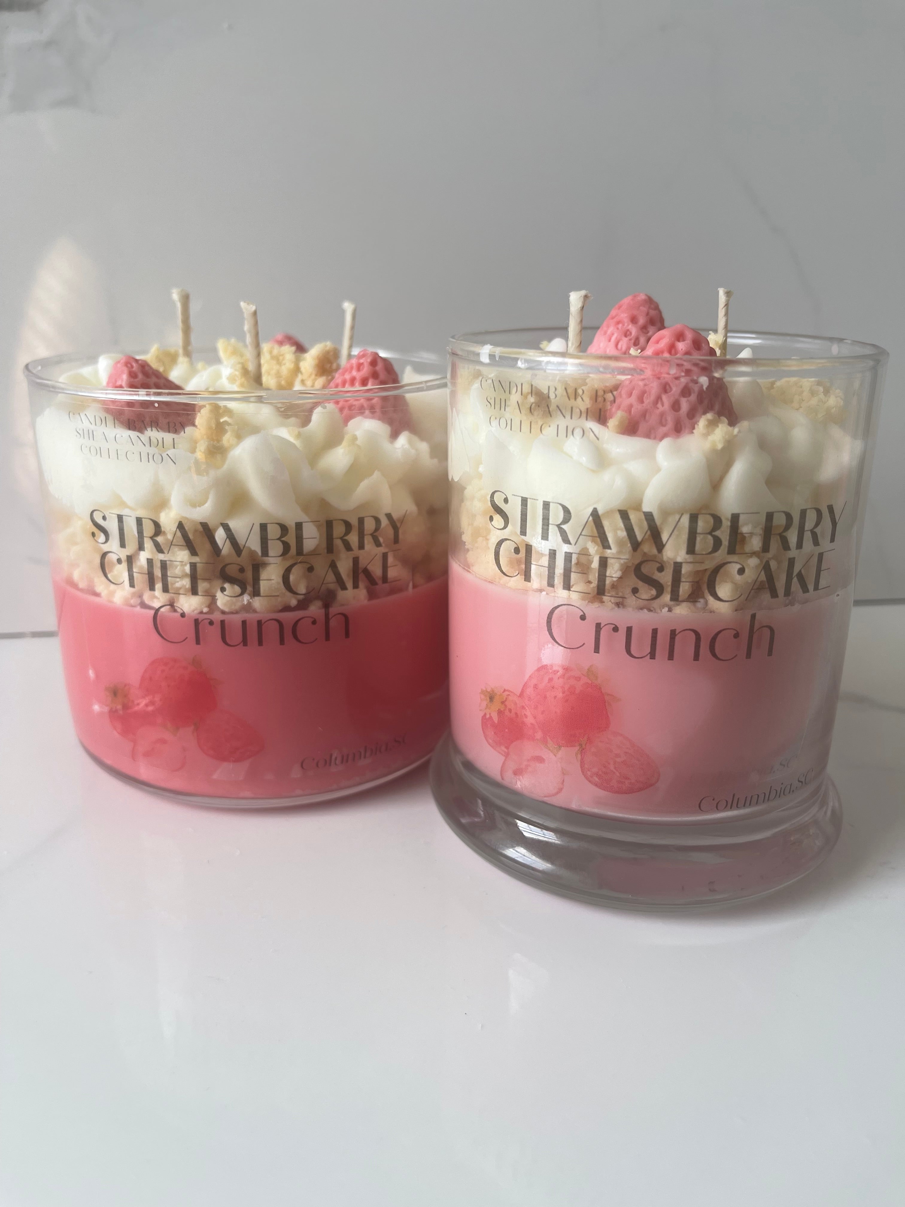 Strawberry Cheesecake Crunch Candle