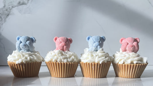 Teddy Bear Cupcake Wax Melts