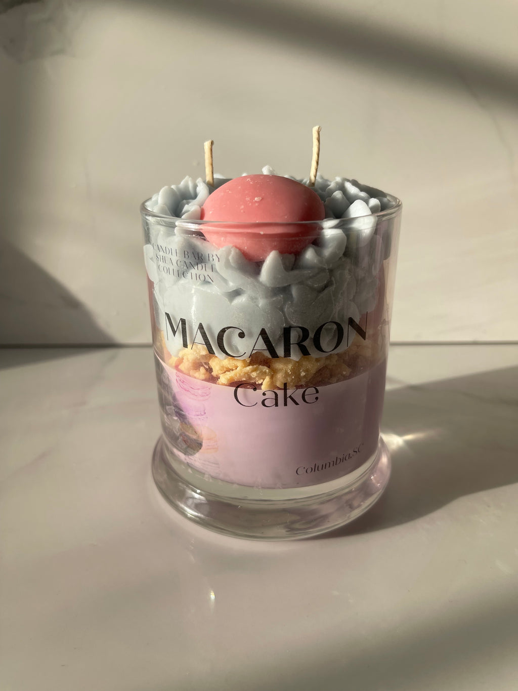Macaron Cake Candle