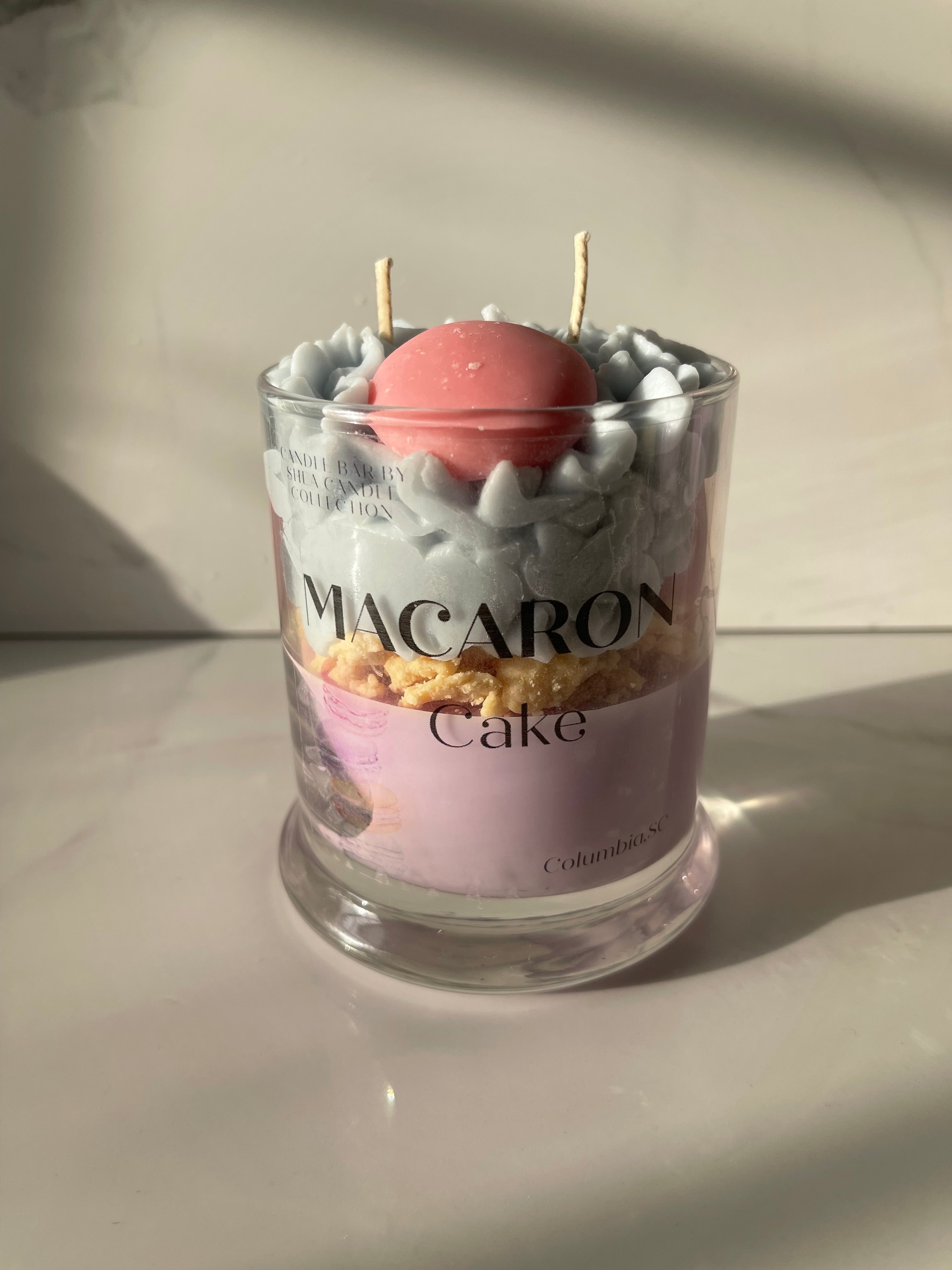 Macaron Cake Candle