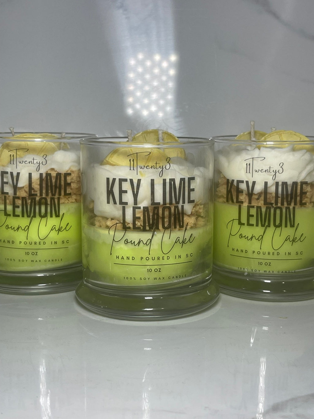 Key Lime Lemon Pound Cake Candle - 11Twenty3