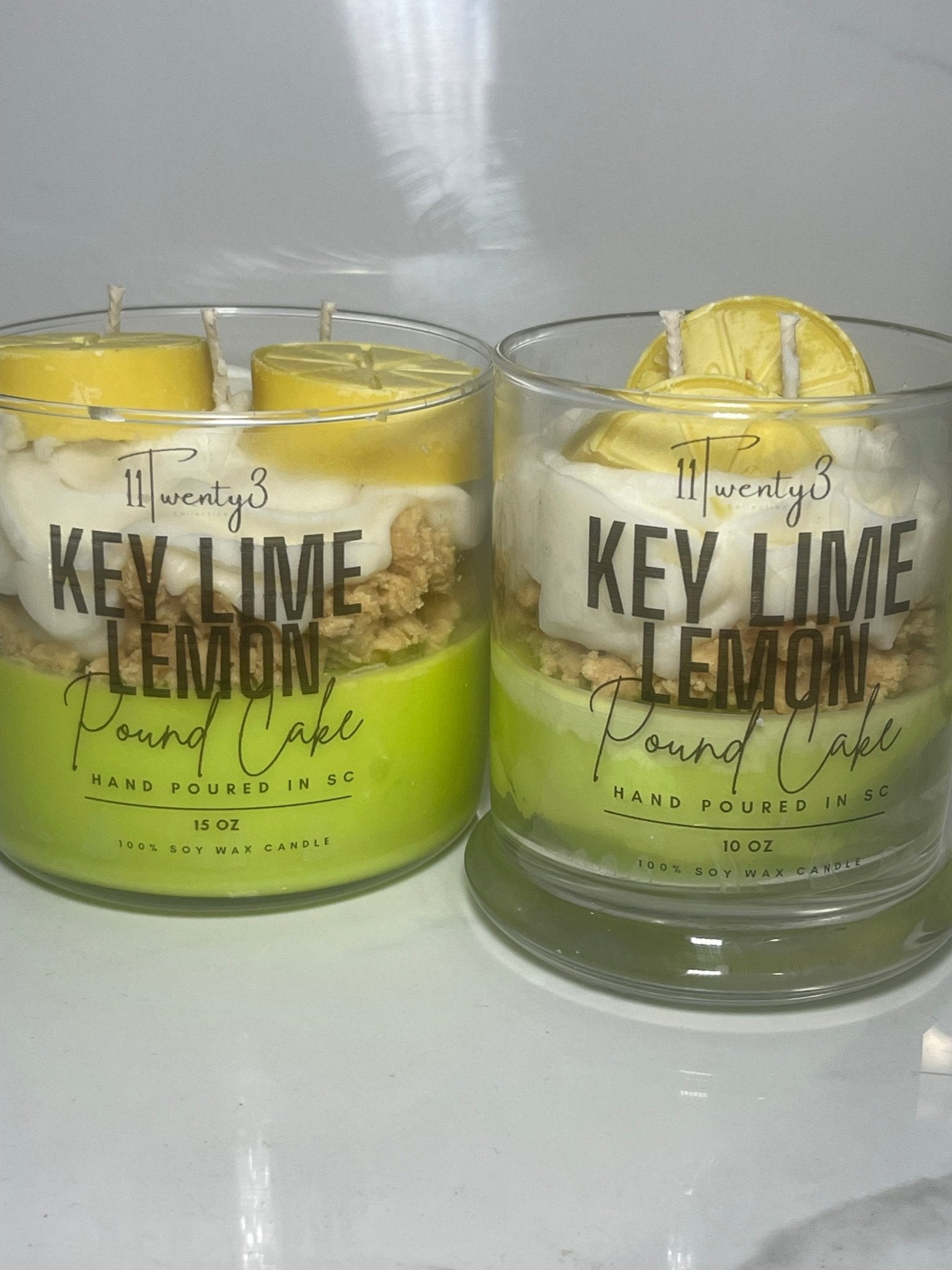 Key Lime Lemon Pound Cake Candle - 11Twenty3