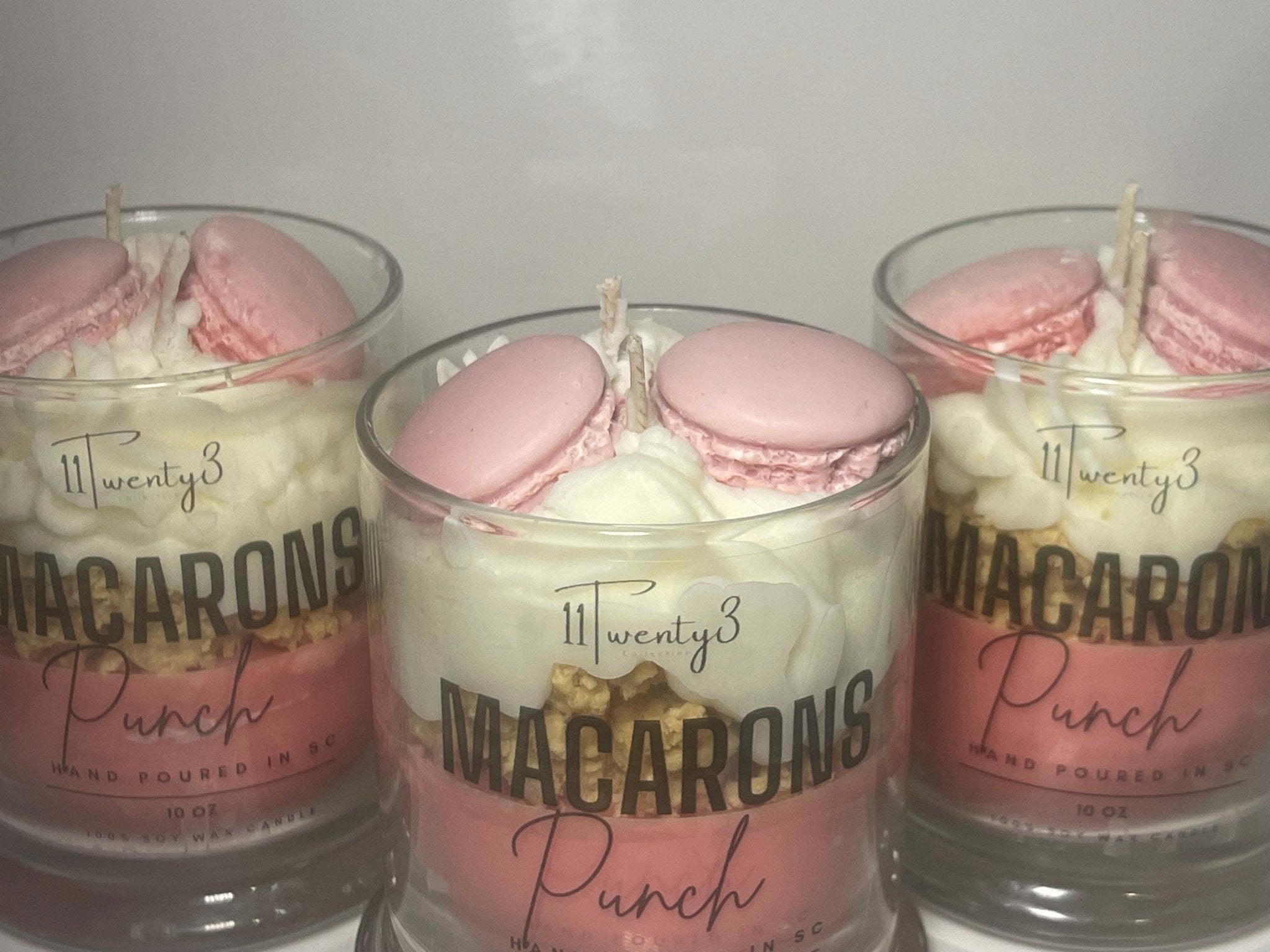 Macarons Punch Candle - 11Twenty3