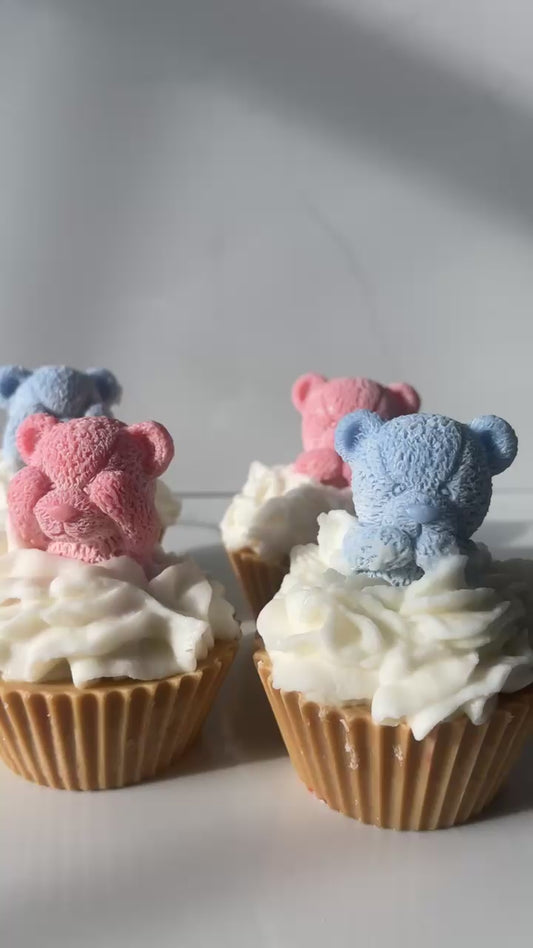 Teddy Bear Cupcake Wax Melts