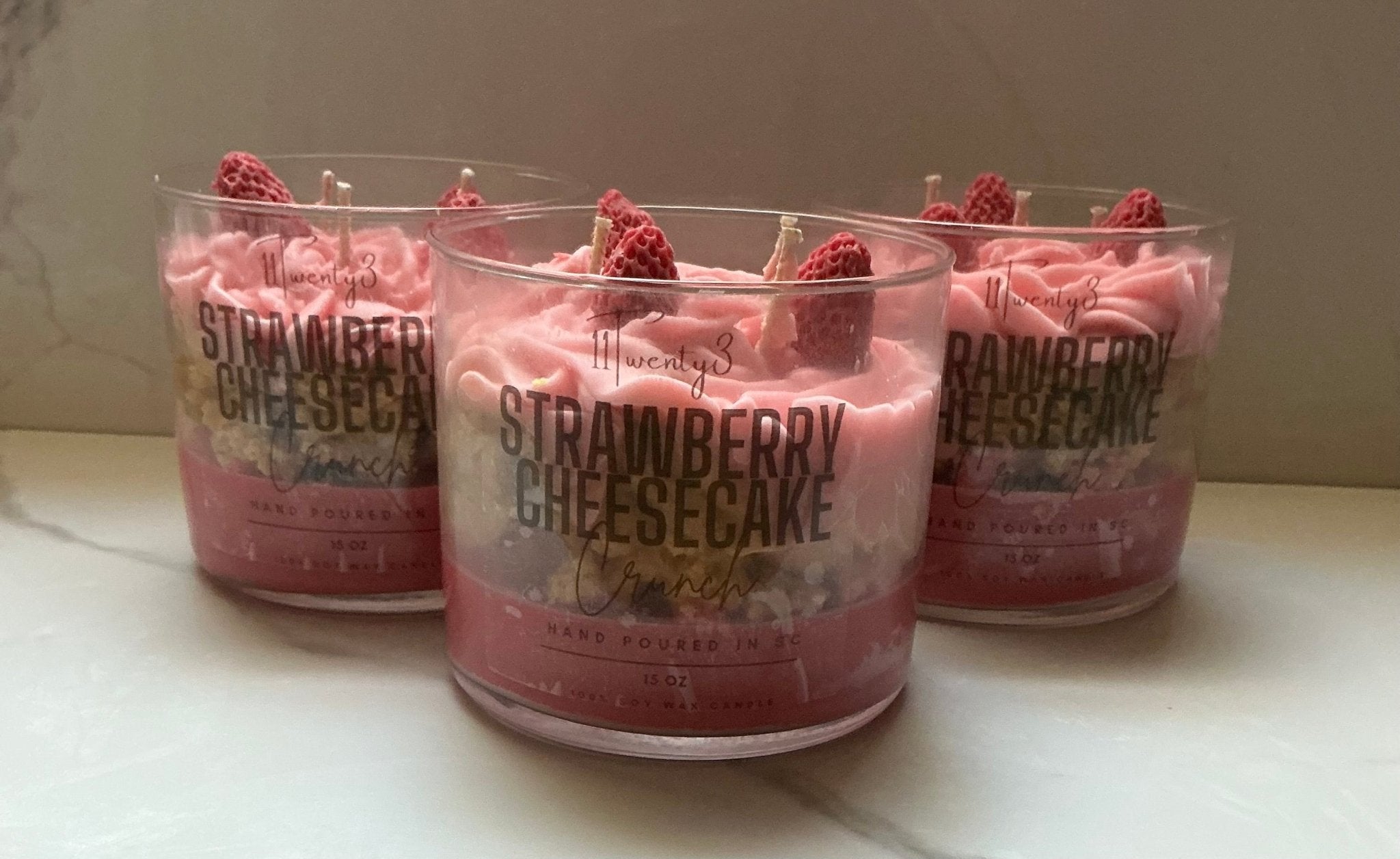 Strawberry Cheesecake Crunch Candle - 11Twenty3