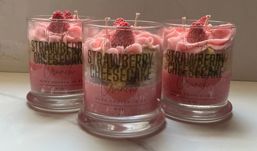 Strawberry Cheesecake Crunch Candle - 11Twenty3