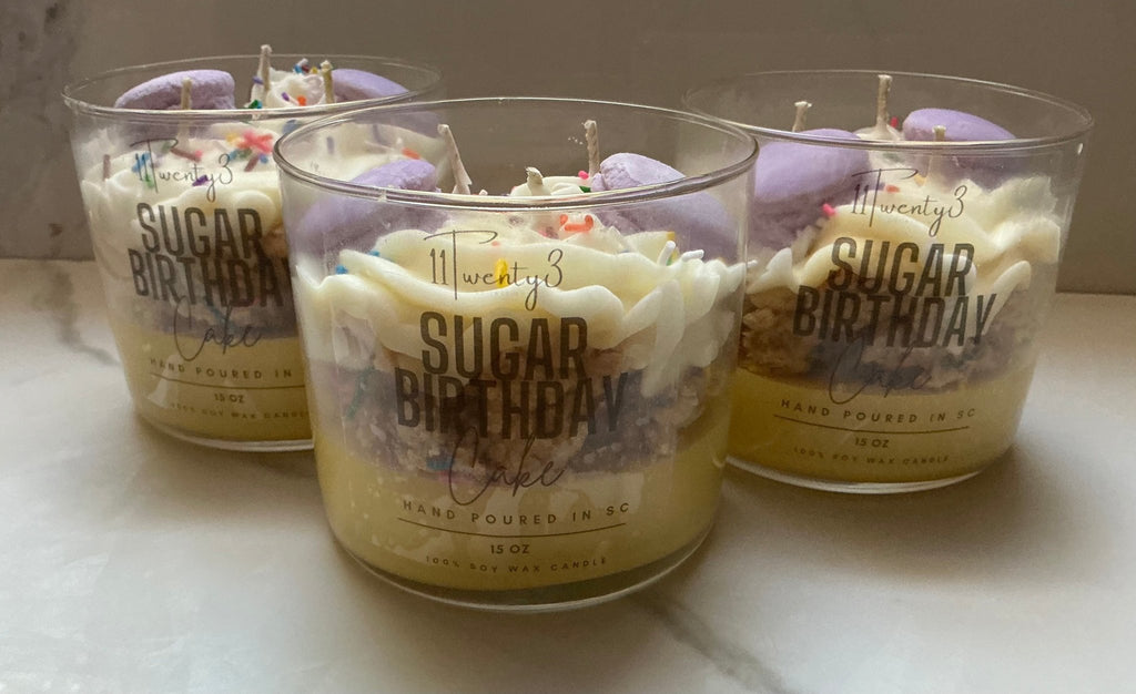 Sugar Birthday Candle - 11Twenty3